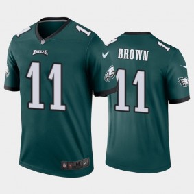 Men's A.J. Brown Philadelphia Eagles Green Legend Jersey