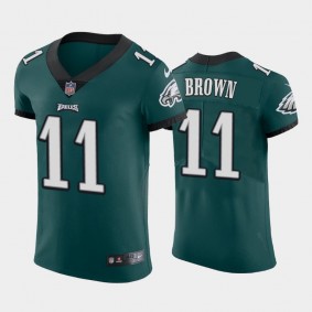 Men's A.J. Brown Philadelphia Eagles Midnight Green Vapor Elite Jersey