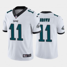 Men's A.J. Brown Philadelphia Eagles White Vapor Limited Jersey