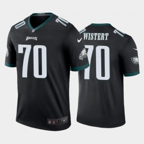 Men's Al Wistert Philadelphia Eagles Black Legend Jersey