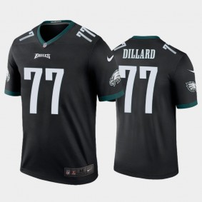 Men's Andre Dillard Philadelphia Eagles Black Color Rush Legend Jersey