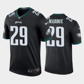 Men's Avonte Maddox Philadelphia Eagles Black Legend Jersey