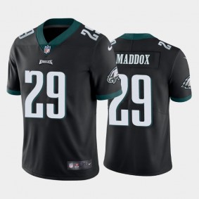 Men's Avonte Maddox Philadelphia Eagles Black Vapor Limited Jersey