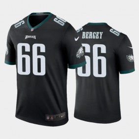 Men's Bill Bergey Philadelphia Eagles Black Legend Jersey