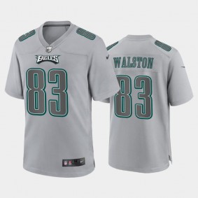 Men's Bobby Walston Philadelphia Eagles Gray Atmosphere Fashion Game Jersey