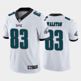 Men's Bobby Walston Philadelphia Eagles White Vapor Limited Jersey