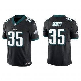 Boston Scott Philadelphia Eagles Black Vapor F.U.S.E. Limited Jersey