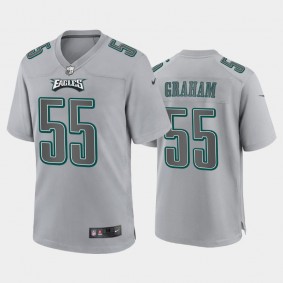 Men's Brandon Graham Philadelphia Eagles Gray Atmosphere Fashion Game Jersey