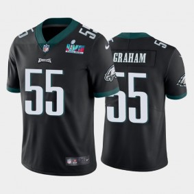 Men's Brandon Graham Philadelphia Eagles Black Super Bowl LVII Vapor Limited Jersey