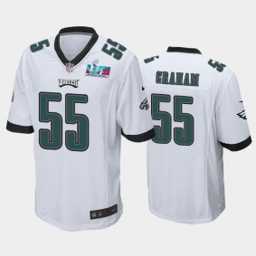 Men's Brandon Graham Philadelphia Eagles White Super Bowl LVII Game Jersey