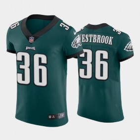 Men's Brian Westbrook Philadelphia Eagles Midnight Green Vapor Elite Jersey