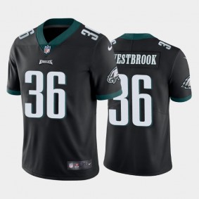 Men's Brian Westbrook Philadelphia Eagles Black Vapor Limited Jersey