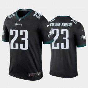 Men's C.J. Gardner-Johnson Philadelphia Eagles Black Color Rush Legend Jersey