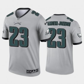 Men's C.J. Gardner-Johnson Philadelphia Eagles Silver Inverted Legend Jersey