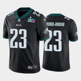 Men's C.J. Gardner-Johnson Philadelphia Eagles Black Super Bowl LVII Vapor Limited Jersey