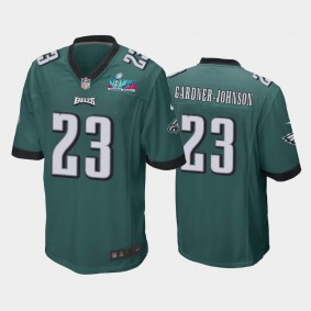 Men's C.J. Gardner-Johnson Philadelphia Eagles Midnight Green Super Bowl LVII Game Jersey