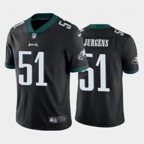 Men's Cam Jurgens Philadelphia Eagles Black Vapor Limited Jersey