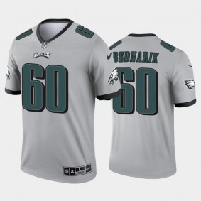 Men's Chuck Bednarik Philadelphia Eagles Silver Inverted Legend Jersey