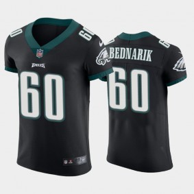 Men's Chuck Bednarik Philadelphia Eagles Black Vapor Elite Jersey