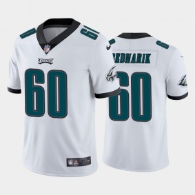 Men's Chuck Bednarik Philadelphia Eagles White Vapor Limited Jersey