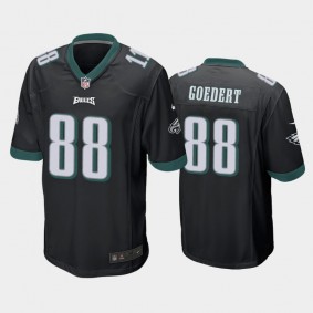 Men's Dallas Goedert Philadelphia Eagles Black Game Jersey