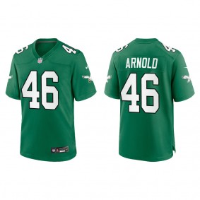 Dan Arnold Philadelphia Eagles Kelly Green Alternate Game Jersey