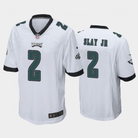 Men's Darius Slay Jr Philadelphia Eagles White Game Jersey