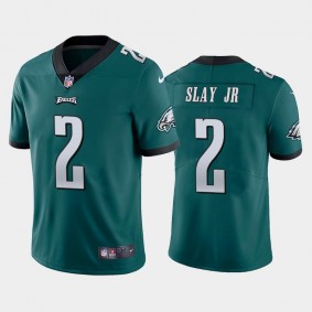 Men's Darius Slay Jr Philadelphia Eagles Green Vapor Limited Jersey