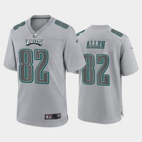 Men's Devon Allen Philadelphia Eagles Gray Atmosphere Fashion Game Jersey