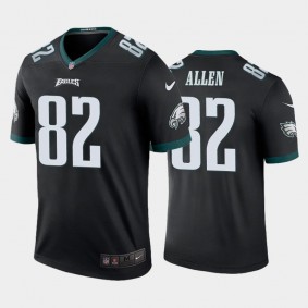 Men's Devon Allen Philadelphia Eagles Black Legend Jersey