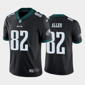 Men's Devon Allen Philadelphia Eagles Black Vapor Limited Jersey