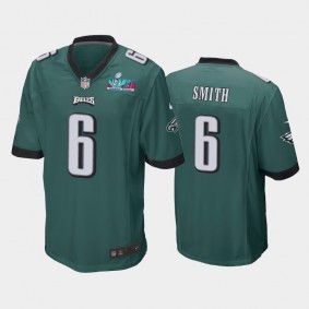 Men's DeVonta Smith Philadelphia Eagles Midnight Green Super Bowl LVII Game Jersey