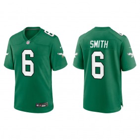 DeVonta Smith Philadelphia Eagles Kelly Green Alternate Game Jersey