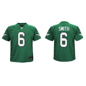 DeVonta Smith Youth Philadelphia Eagles Kelly Green Alternate Game Jersey