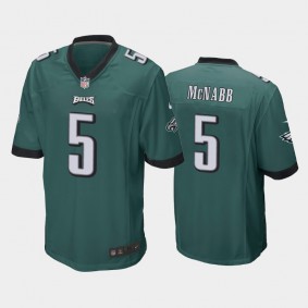 Men's Donovan McNabb Philadelphia Eagles Green Game Jersey