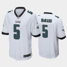 Men's Donovan McNabb Philadelphia Eagles White Game Jersey