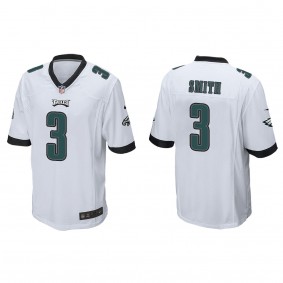 Men's Philadelphia Eagles Nolan Smith White 2023 NFL Draft Game Jersey