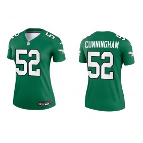 Women's Philadelphia Eagles Zach Cunningham Kelly Green Alternate Legend Jersey