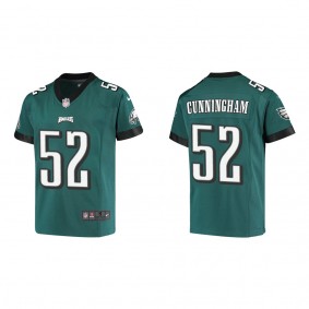 Youth Philadelphia Eagles Zach Cunningham Midnight Green Game Jersey