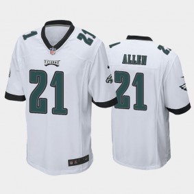 Men's Eric Allen Philadelphia Eagles White Game Jersey