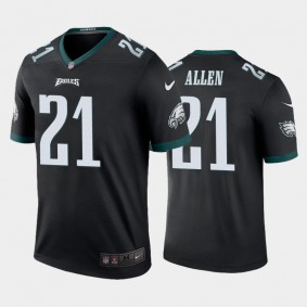 Men's Eric Allen Philadelphia Eagles Black Legend Jersey