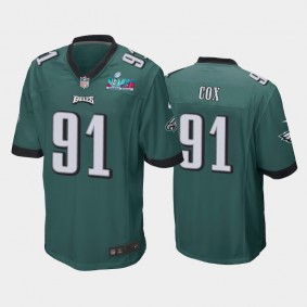 Men's Fletcher Cox Philadelphia Eagles Midnight Green Super Bowl LVII Game Jersey