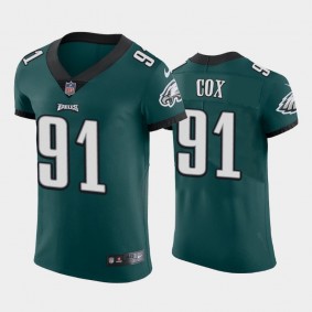 Men's Fletcher Cox Philadelphia Eagles Midnight Green Vapor Elite Jersey