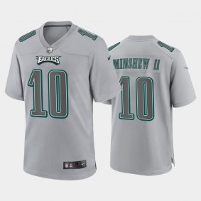 Men's Gardner Minshew II Philadelphia Eagles Gray Atmosphere Fashion Game Jersey