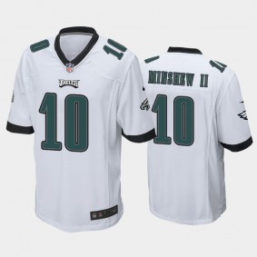 Men's Gardner Minshew II Philadelphia Eagles White Game Jersey