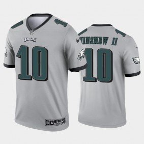 Men's Gardner Minshew II Philadelphia Eagles Silver Inverted Legend Jersey