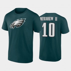 Men's Gardner Minshew II Philadelphia Eagles Midnight Green Player Icon T-Shirt