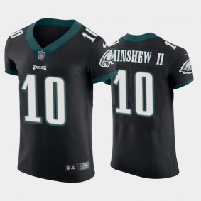 Men's Gardner Minshew II Philadelphia Eagles Black Vapor Elite Jersey