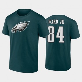 Men's Greg Ward Jr. Philadelphia Eagles Midnight Green Player Icon T-Shirt