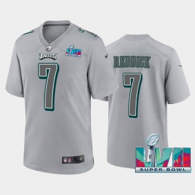 Men's Haason Reddick Philadelphia Eagles Gray Super Bowl LVII Atmosphere Jersey